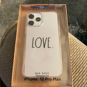 Rae Dunn Love iPhone 12 Pro max Phone Case